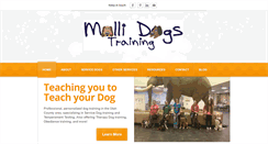Desktop Screenshot of mollidogs.com